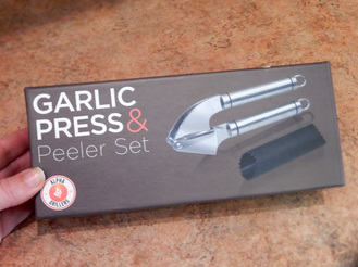 Alpha Grillers Garlic Press & Peeler Set