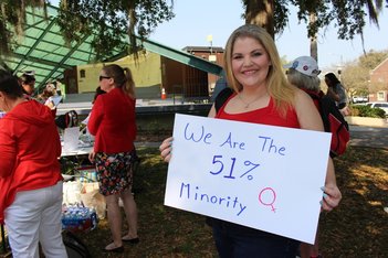 A Day Without Women in St. Petersburg, FL